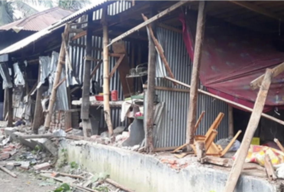 ফরিদপুরের বিএনপি নেতার বাড়িতে হামলা ভাঙচুরের অভিযোগ