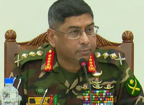 নির্বাচন না হওয়ার কোনো সুযোগ নেই: সেনাপ্রধান