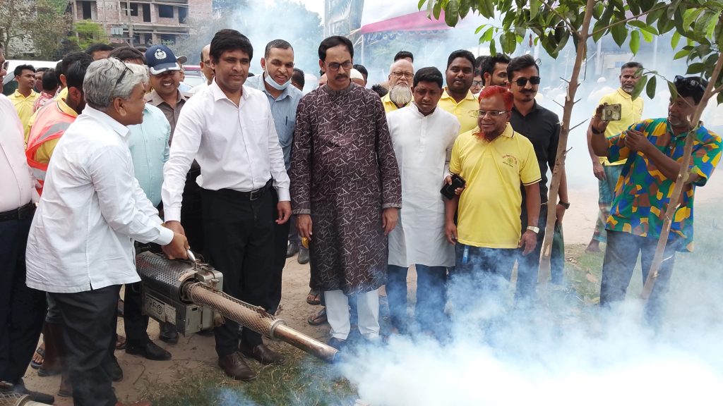 ফরিদপুর মশক নিধন “শুধু পৌর কর্তৃপক্ষ কাজ করলেই চলবে না, নাগরিকদের সচেতনতা জরুরী”