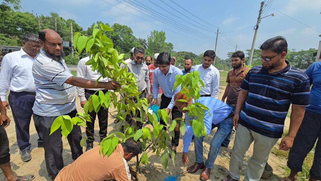 “ভবিষ্যৎ প্রজন্মের জন্য সবুজ ও সুন্দর দেশ গড়তে বৃক্ষরোপণ জরুরী”