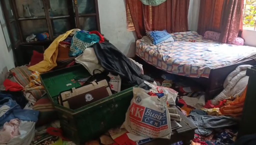 মধুখালীতে ডাকাতি, নগদ অর্থ ও স্বর্ণালঙ্কার লুট